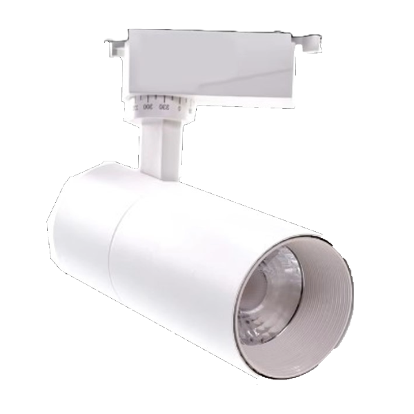 Foco Riel LED COB 20W Blanco Tricolor CCT 