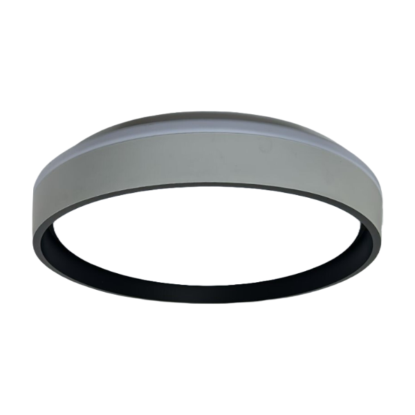 Lámpara Sobrepuesta LED Negra 42W Tricolor