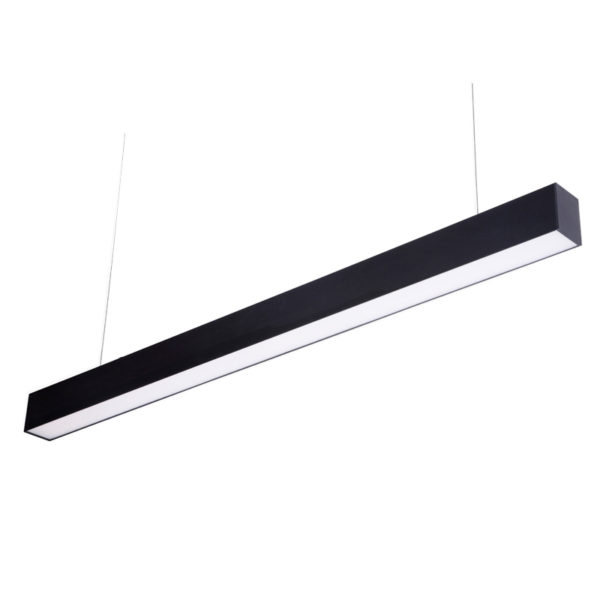 Lámpara Lineal LED 5070 Negra 40W 4000K OSRAM