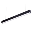 Lámpara Lineal LED 5070 Negra 40W 3000K OSRAM