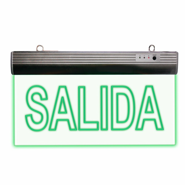 Señaletica Salida Emergencia LED