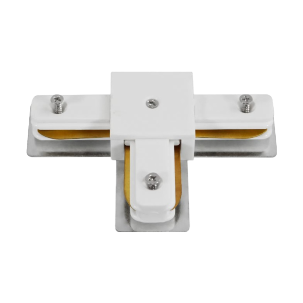 Conector T Riel Protek Blanco