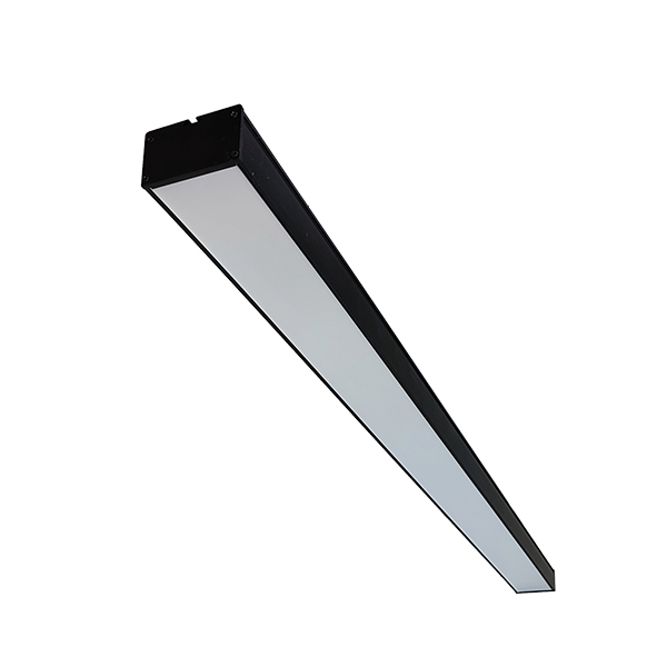 Lámpara Lineal LED Negra 28W 4000K