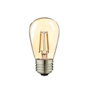 Ampolleta Vintage LED S14 2W 2700K