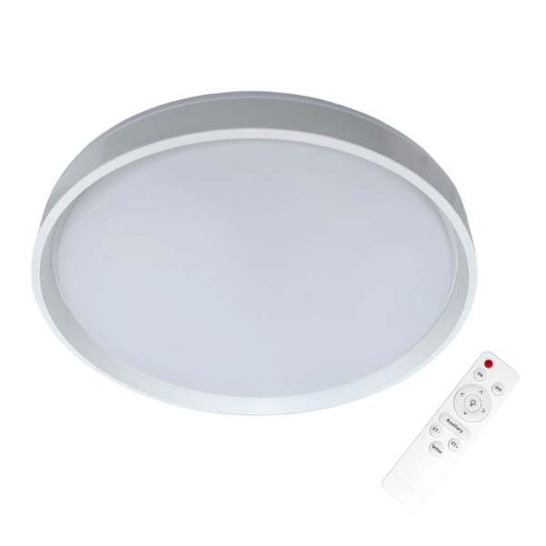 Lámpara Sobrepuesta LED Blanca 48W Tricolor