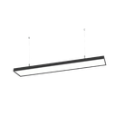 Lámpara Lineal LED ABS Negra 48W 4000LM 4000K