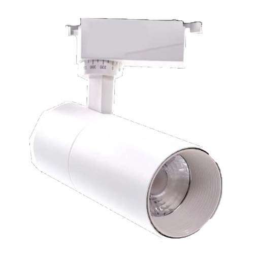 [MAT.K.768302010] Foco Riel LED COB 20W Blanco Tricolor CCT 