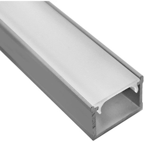 [MAT.R612] Perfil de Aluminio Sobrepuesto 3020