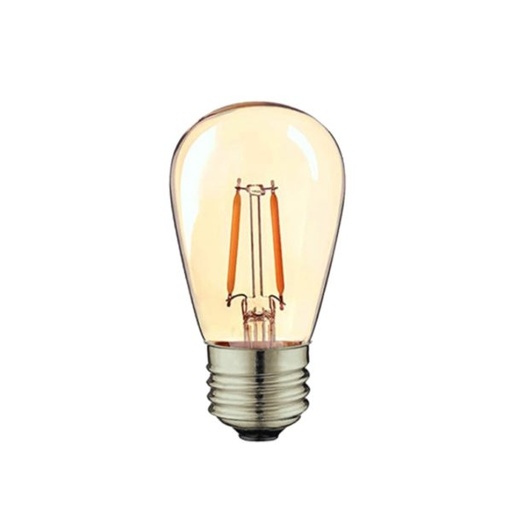 [E2708] Ampolleta Vintage LED S14 2W 2700K