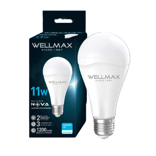 [MAT.WX.175053] Ampolleta Emergencia LED 9W Recargable